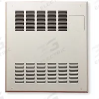 BEACON MORRIS Hydronic Kickspace Heater Cabinet: 25 in Overall Ht, 16 in Overall Wd (MPN W42). Key specifications — Overall Dimensions - H x W x D: 25 in x 16 in x 1/2 in; Color: White; Brand: BEACON MORRIS; Rough-In Dimensions - H x W x D: 22-1/8 in x 14 in x 4 in; Compatible Grainger Part Number: 4E448.
