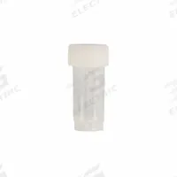 APPROVED VENDOR 5.0 mL Transport Vials with Caps: Transport, HDPE, 5 mL, Natural, 17 mm Body Dia (MPN 99192978). Key specifications — Neck Size: 17 mm; Self-Standing: Self-Standing; Closure Color: Natural; Brand: APPROVED VENDOR; Vial Type: Transport; Body Color: Natural; Includes Closure: Yes; Bottom Shape: Round.
