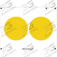 ACCUFORMNMC Gauge Marking Labels: Yellow, Polyester, 2 PK (MPN GML113YL). Key specifications — Label Color: Yellow; Label Material: Polyester.