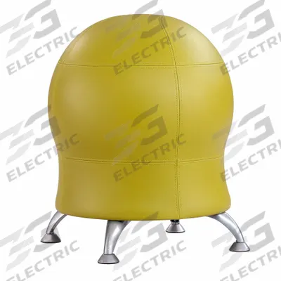 SAFCO PRODUCTS Ball Chair: 23 in Max Overall Ht, 22 1/2 in Overall Wd, Green - Active Chairs