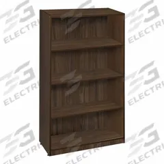 REGENCY Bookcase: Neo Walnut, Laminate/Wood, 47 in Overall Ht, 32 in Overall Wd, 14 in Overall Dp (MPN LBC4732NW). Key specifications — Material: Laminate; Brand: REGENCY; Color: Neo Walnut.