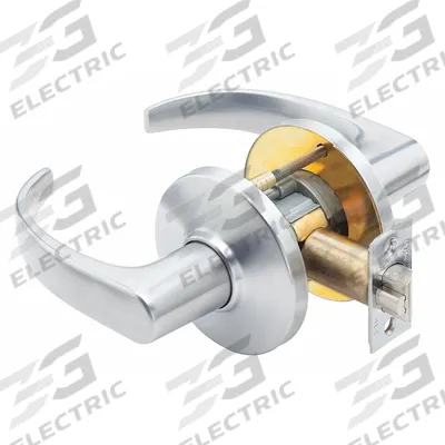 BEST Door Lockset: Privacy Lever Locksets, Chrome, ADA Compliant