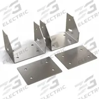BIG ASS FANS Mounting Kit: Mounting Kit, 15 in Lg, 12 in Wd, 9 in Base Dia., Steel (MPN 041106011). Key specifications — Includes: Hardware Kit; Fan Accessory Finish: Zinc Plated; Material: Steel; Manufacturer Part Number: 041106011; Brand: BIG ASS FANS; Color: Silver.