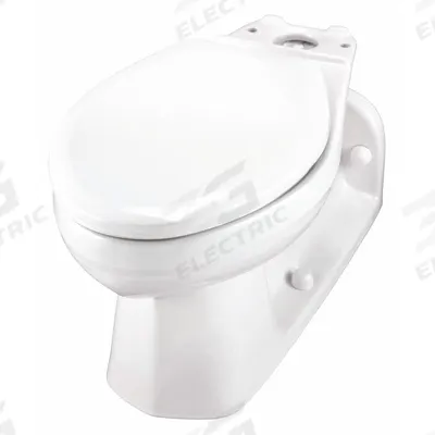 GERBER Toilet Bowl: Not ADA Compliant, 1 gpf_1.6 gpf_1.28 gpf Gallons per Flush - Floor-Mount Pressure-Assist Toilet Bowls