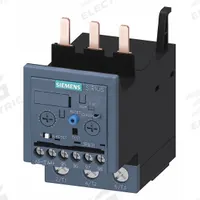 SIEMENS Overload Relay: Electronic Protection, 3 Poles, 1NO/1NC, Frame Size S2 (MPN 3RB31334WB0). Key specifications — Brand: SIEMENS; Auxiliary Contact Form: 1NO/1NC; Compatible Contactor Series: SIRIUS; Terminal Connection Type: Screw Terminals; Frame Size: S2; Maximum Voltage Rating: 690V AC; Phase Loss Sensitivity: No; Thermal Units Required: Not Applicable to Electronic Type Overload Relays.