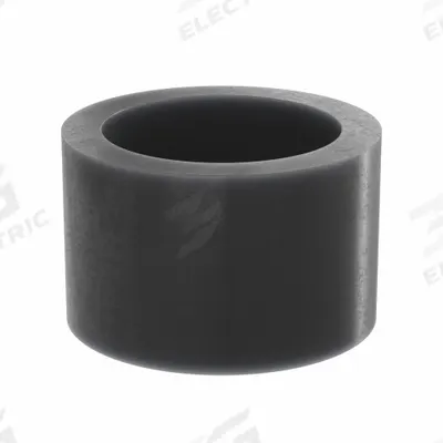 BUNTING BEARINGS Sleeve Bearing: PTFE, 3/4 in Bore, 1 in OD, 5/8 in Overall Lg, Dark Gray - Low-Friction Plastic Sleeve Bearings