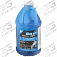 VIBRA-TITE Primerless Medium-Strength Threadlocker: 122, Blue, Oil Tolerant, 33.81 fl oz, Jug, 1 EA (MPN 12200)