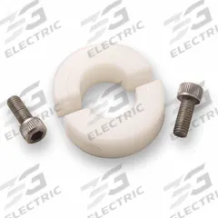 RULAND MANUFACTURING Shaft Collar: 2-Piece, Metric, Round, Clamp-On, 23 mm Bore Dia, 15 mm Collar Wd (MPN MSP-23-P). Key specifications — Brand: RULAND MANUFACTURING.