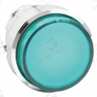 SCHNEIDER Extended Push Button: Green, 22 mm Mounting Size, Metallic, Maintained (MPN ZB4BH33). Key specifications — Brand: SCHNEIDER; Action: Maintained; Series: XB4; Push Button Material Type: Metallic.