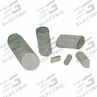 APPROVED VENDOR Tumbler Media: Porcelain, Angle Cut Cylinder, Polished Finish, 50 lb (MPN VTMAC22019038PX50VF). Key specifications — Brand: APPROVED VENDOR; Compatible Tumbler: Vibratory Tumbler; Compatible Tumbler Environment: Wet.