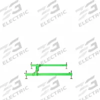 DBI-SALA Davit Base: 102 7/8 in x 72 in, 72 in Lg, Green, Powder Coated, Base, 452 lb Wt Capacity (MPN 8000105). Key specifications — Brand: DBI-SALA; Features: 180 Degree Davit Mast Rotation; Color: Green; Confined Space Component: Base; For Use With: Davit Arms; Mounting Type: Freestanding; Finish: Powder Coated.