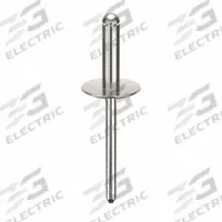Blind Rivet,2 in L,0.183 in dia,PK250: Inch, 2 in Overall Lg, 43/64 in Body Lg, Open End, 250 PK (MPN AD68ABSLF200). Key specifications — Brand: POP AVDEL.
