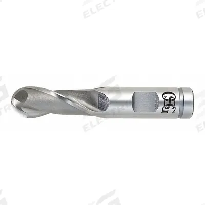 OSG Ball End Mill: Cobalt, 2 Flute, 3/4" Mill Dia, 3" LOC, 5-1/4" OAL (MPN 5214300) - General Purpose Cobalt Ball End Mills