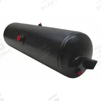 VELVAC Air Tank: 6.16 gal Tank Capacity, 125 psi Max Op Pressure, Horizontal, 33.75 in Overall Lg (MPN 035101). Key specifications — attr51589: SAE J10; attr51576: VELVAC.