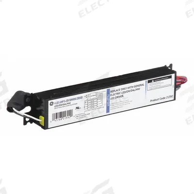 GE LAMPS Driver: 4 Bulbs Supported, 120 to 277V AC, 26 to 34V DC, 0.62 A - LED Drivers for UL Type C Lamps