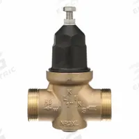 WILKINS Water Pressure Reducing Valve: FNPT x FNPT, 3/4 in Pipe Size, Cast Bronze, 15 psi to 150 psi (MPN 34-NR3XLHRSCDU). Key specifications — Brand: WILKINS; Union Type: Double Union; Low-Lead Compliance: Low-Lead Compliant.