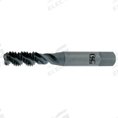 OSG Spiral Flute Tap: #10-24 UNC, H3 / 2B-3B, 3 Flute, Plug Chamfer - General Purpose Spiral-Flute Taps