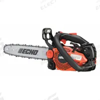 ECHO Gas-Powered Chainsaw: 12 in Bar Lg, Top Handle, Auto/Adj/Auto Chain Oiler, 2 hp Horsepower (MPN CS-2511T-12). Key specifications — Engine Cycle: 2-Cycle; Brand: ECHO; Chain Oiler: Auto/Adjustable.
