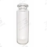 KIMBLE Autosampler Vial: 2 mL, No Closure, 12 mm Body Dia, Round, Amber, Sample (MPN 511232SNAW). Key specifications — Body Color: Amber; Brand: KIMBLE; Bottom Shape: Round; Self-Standing: Self-Standing.