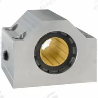 THOMSON Mounted Plain Linear Bearing: Single, 1/2 in Inside Dia, Polymer, PLBM (MPN PLBM12). Key specifications — Liner: Polymer; Material: Anodized Aluminum.