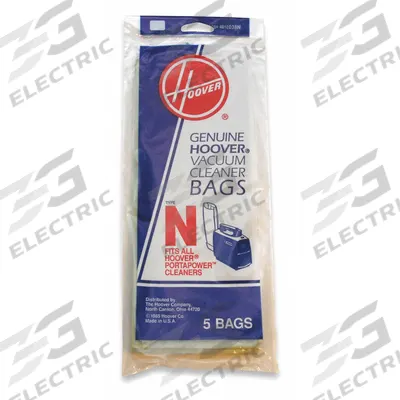 HOOVER Vacuum Bag: Hoover, CH30000, Dry, Paper, 1-Ply, Std - Upright Vacuum Bags