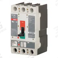 EATON Molded Case Circuit Breaker: 150 A Amps, 65kA at 600V AC, Fixed, ABC, Line/Load Lug, Std, HMCP (MPN HMCP150T4C). Key specifications — Series: HMCP; Max. AIR Rating: 65kA at 600V AC; Instantaneous Trip: Fixed; Phase Connection: ABC; Terminal Connection: Line/Load Lug; Frame Size: 250A/J.