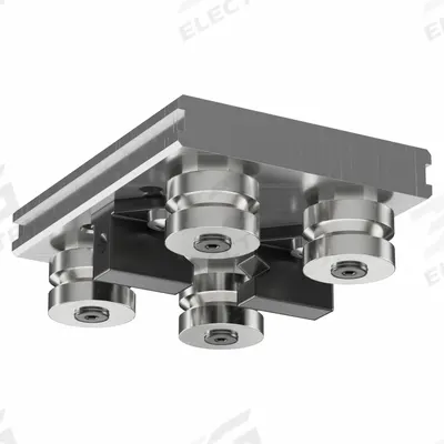HEPCOMOTION Carriage: For 12 mm Rail Wd, Roller, GV3 Std Carriage - HepcoMotion GV3 Roller Carriages