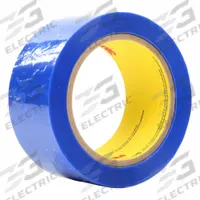 3M Film Tape: 2 in Wd, 72 yd Lg, 2.4 mil Thick, Polyester Film, Silicone, Blue, 24 PK (MPN 8901). Key specifications — Series: 8901.