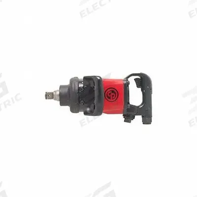 CHICAGO PNEUMATIC Air Impact Wrench: Full-Size, 1 in Drive, D-Handle, Square, 1/2 in Air Inlet - D-Handle Air-Powered Impact Wrenches with Standard Anvils