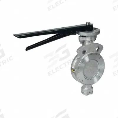 ABZ VALVES Butterfly Valves: For Water Media, 8 in Pipe Size, Wafer - Carbon Steel High-Performance Butterfly Valves