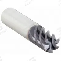 WIDIA HANITA Square End Mill: Carbide, TiCN Coated, 6 Flute, 3/4" Mill Dia, 1-1/2" LOC, 4" OAL (MPN TC4S0719007)