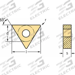 WALTER Triangle Turning Insert: TNMG333-MK5 WKK20S, TNMG160412-MK5 WKK20S (MPN 6121123). Key specifications — attr257938: TNMG333-MK5 WKK20S; attr257939: TNMG160412-MK5 WKK20S.