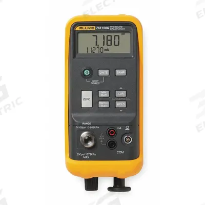 FLUKE Handheld Pressure Calibrator: FLUKE-718-300G, Included - Standard Handheld Pressure Calibrators