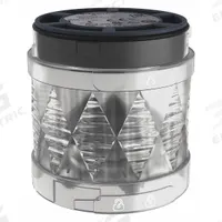 SCHNEIDER ELECTRIC Tower Light Module: Flashing, 24V AC/24V DC, White, 60 mm Overall Dia, XVU (MPN XVUC47). Key specifications — Brand: SCHNEIDER; Compatible with Series: XVU; Lens Color: White; Operating Voltage: 24V AC; Manufacturer Part Number: XVUC47.