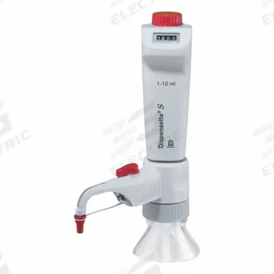 QORPAK Bottle Top Dispenser: 10 mL Volume Capacity - mL, 1 mL – 10 mL, Calibrated by User - Bottle Top Dispensers
