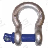 APPROVED VENDOR Anchor Shackle: Anchor Shackle, 50,000 lb Working Load Limit, Alloy Steel, Silver (MPN 8064405). Key specifications — Body Color: Silver; Brand: APPROVED VENDOR.