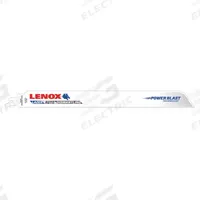 LENOX Reciprocating Saw Blade: 12/16 Teeth per Inch, 12 in Blade Lg, 0.04 in Blade Thick, 25 PK (MPN 1954463). Key specifications — attr1109198: 12/16; attr1109200: Rigid for Straight Cuts; attr1109201: Straight; attr1109209: LENOX.