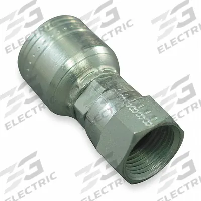 WEATHERHEAD Hydraulic Crimp Fitting: Steel x Steel, Straight, -10 For Hose Dash Size - Weatherhead Crimp Hydraulic Hose Fittings with JIC Connection
