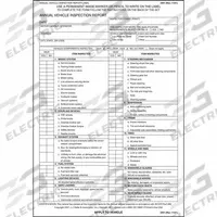 JJ KELLER Vehicle Inspection Report/Label: Carbon, Annual Vehicle Inspection Report, 3-Ply, 2451. Key specifications — Manufacturer Part Number: 2451; Language: English; Brand: JJ KELLER; Format: Snap-Out; Features: For Vehicles Without Dry Storage Document Compartments; Form Type: Annual Vehicle Inspection Report; Includes Carbon: Carbon; Ply Count: 3-Ply.