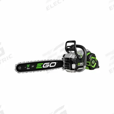 EGO Chainsaw: 20 in Bar Lg, Top Handle, Auto Chain Oiler, 56 V, 60 cc - Battery-Powered Chainsaws