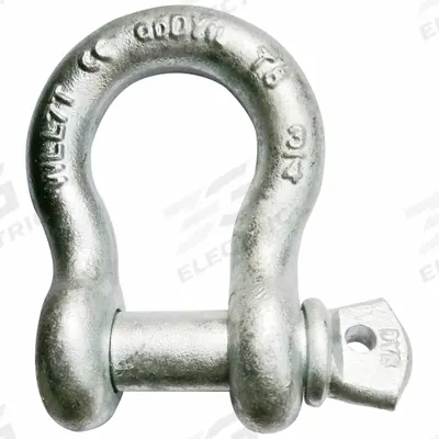 APPROVED VENDOR Anchor Shackle: Anchor Shackle, 14,000 lb Working Load Limit, Alloy Steel - High-Strength Anchor Shackles for Lifting