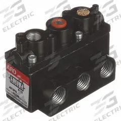 ARO Pilot Air Control Valve: Alpha Series, Four-Way / Two-Position, 5 Ports, 1/8 in Female NPT Pilot (MPN A211PD). Key specifications — attr1086823: A211PD; attr1086857: Pilot Return; attr1086869: Spool; attr1086865: Normally Open.