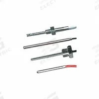 OMEGA Long-Life & High-Accuracy RTD Probes: -29°C to 100°C, 6 in Probe Lg, For Air/Water Media Type (MPN P-M-1/10-1/8-6-0-P-3). Key specifications — Connector Type: Wire Leads; Cable Length: 3 ft; Brand: OMEGA.
