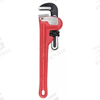 PROTO Pipe Wrench: Cast Iron, 1 1/2 in Jaw Capacity, Serrated, 10 in Overall Lg, I-Beam (MPN J810HD). Key specifications — attr309808: I-Beam; attr309815: Cast Iron; attr324941: PROTO.