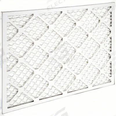 GRAINGER Pleated Air Filter: 20 in x 25 in x 1 in, MERV 9 - MERV 9 Pleated Air Filters