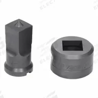 EDWARDS Square Punch & Die Set: Edwards, 55 ton_65 ton_100 ton_120 ton Compatible Ironworker Size (MPN ED9-PDSQ13/16). Key specifications — attr67451: IW55 , IW65 , IW100, IW120; attr67489: Square; attr67463: 13/16 in; attr67447: ED9-PDSQ13/16; attr67456: Edwards; attr67443: EDWARDS; attr67472: 13/16 in Square Punch & Die Set.