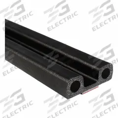 TRIM LOK INC Double Bulb Seal: Bulb, Self-Adhesive Mounting, High-Strength, EPDM, 250 ft Overall Lg (MPN X402BT-250). Key specifications — Color: Black; Mounting Style: Self-Adhesive; Seal Shape: Bulb; Brand: TRIM LOK INC; Material: EPDM; Adhesive Bond: High-Strength.