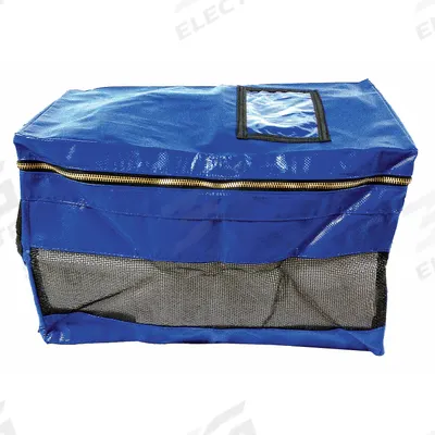 CORTECH Strong Box: 16 in Lg, Zipper, Puncture Resistant, Plastic - Evidence Bags