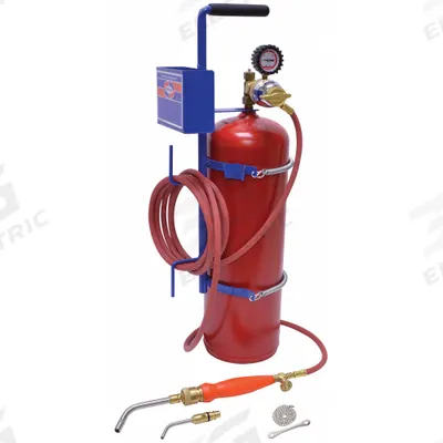 UNIWELD Air/Acetylene Kit: Swirl Flame, CGA-520, External Lighter - Swirl Flame Torch Kits for "B" Cylinders