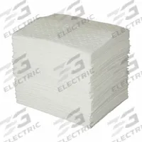 BRADY SPC ABSORBENTS Sorbent Pad: 64 oz Volume Absorbed Per Pad, Polypropylene, White, Bale, 100 PK (MPN SPC500). Key specifications — Brand: BRADY SPC ABSORBENTS; Material: Polypropylene.